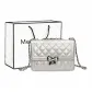 Silver+Shopping Bag