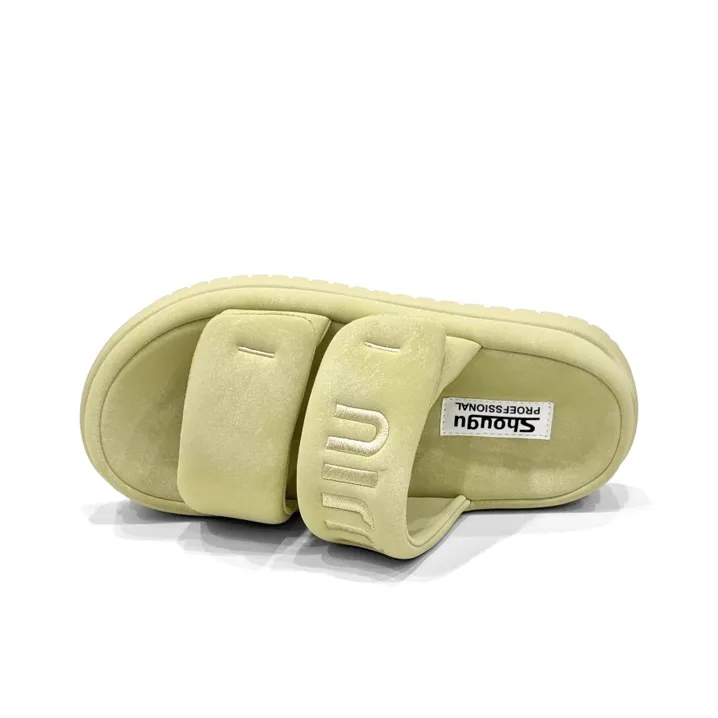 Shougu Rubber Sole Slip Resistant Slide Slippers Women's-17