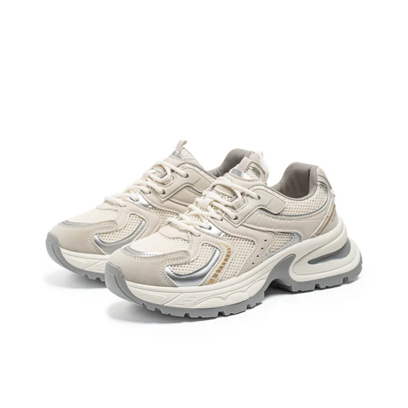 OUGLEMEN Slip Resistant And Abrasion Resistant Coverage Low Top Chunky Sneakers Men's Box-2