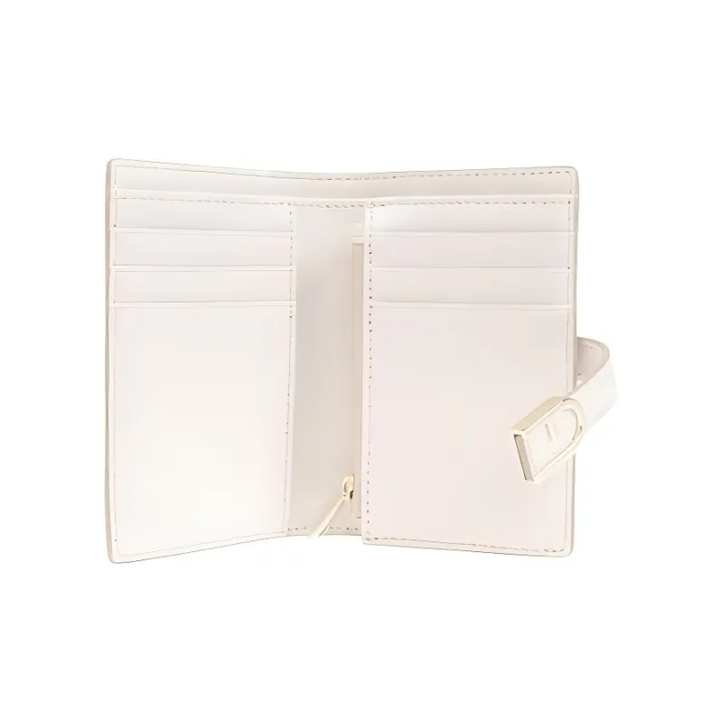 Furla Leather Wallet Women's White-2