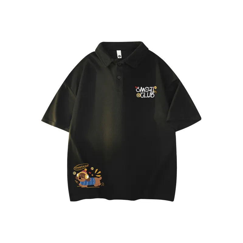Emoji Polo Shirts Unisex-5