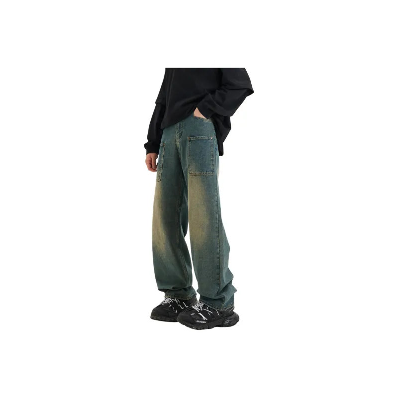 7 SEVFUN Jeans Unisex Vintage Blue-0