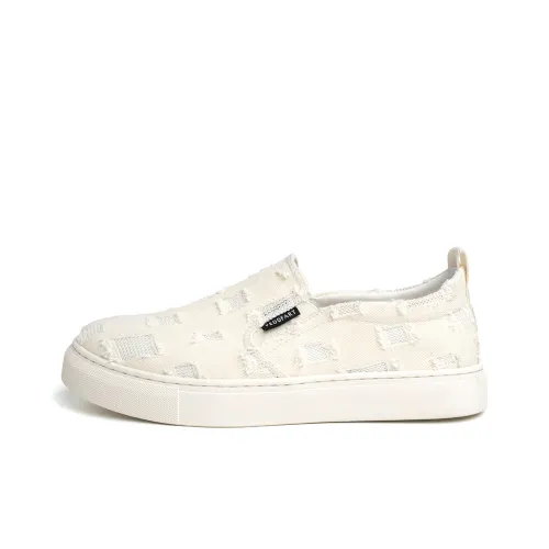 FED Low Top Casual Shoes Men's White