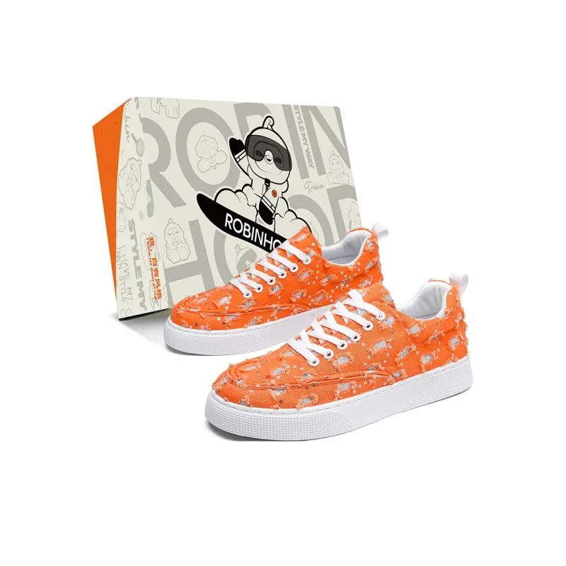 ROBINHOOD Coverage Slip Resistant Impact Resistant Abrasion Resistant Lightweight Low Top Skateboard Shoes Men's Box-13