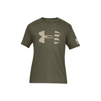 Under Armour Freedom Tonal T Shirt Men's Green