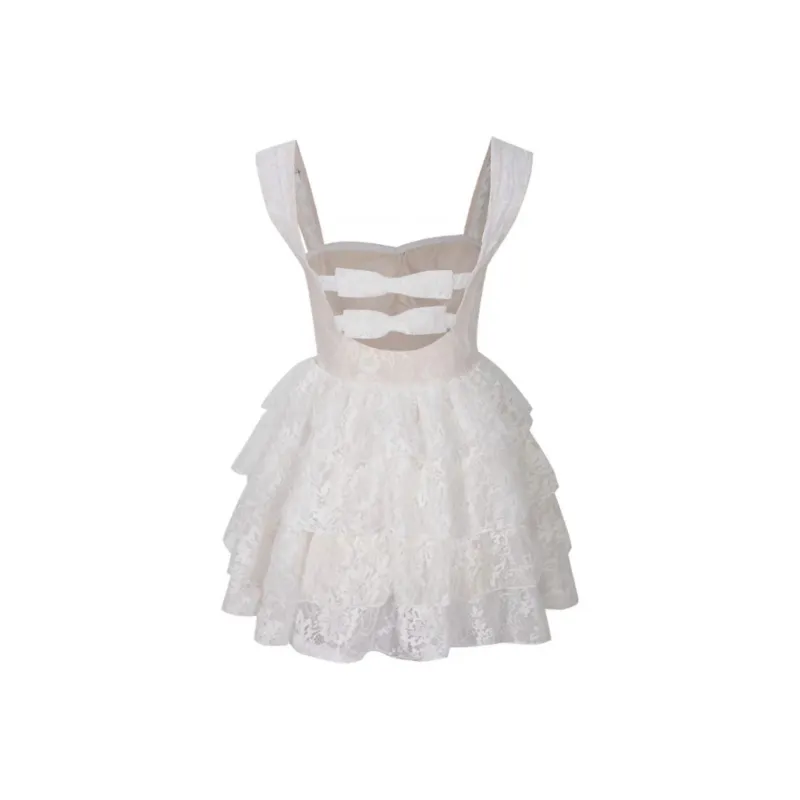 ETSE Slip Dresses Women's White-1