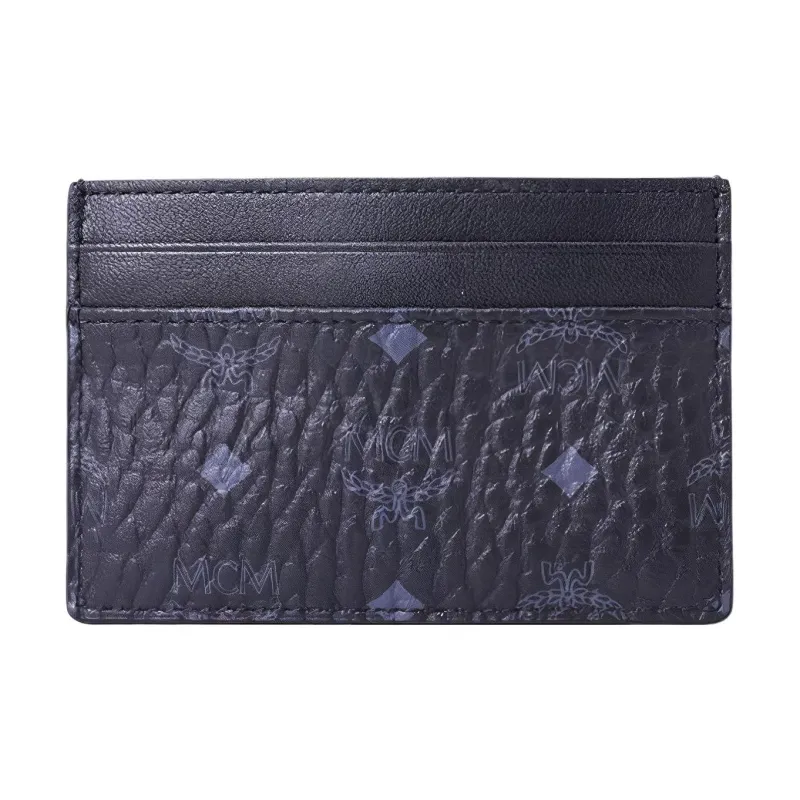 MCM Card Case Visetos Mini Black-0