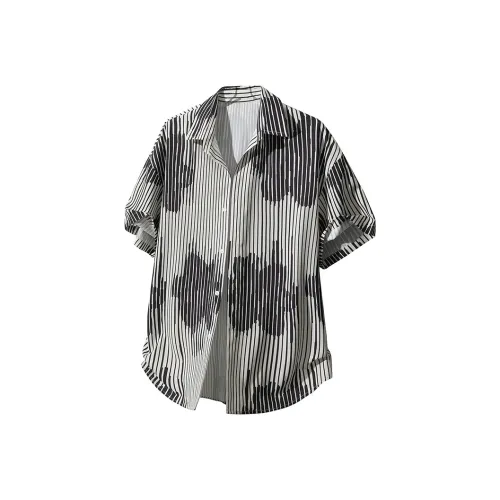 HOKLV Shirts Unisex Ink Shadow Vertical Seal