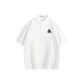 [Sorona]White (Hb Geometric Embroidered Chest Logo)