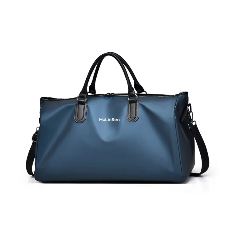 Mulinsen Polyester With Oxford Travel Bag Unisex Black/gray/army Green/blue-5