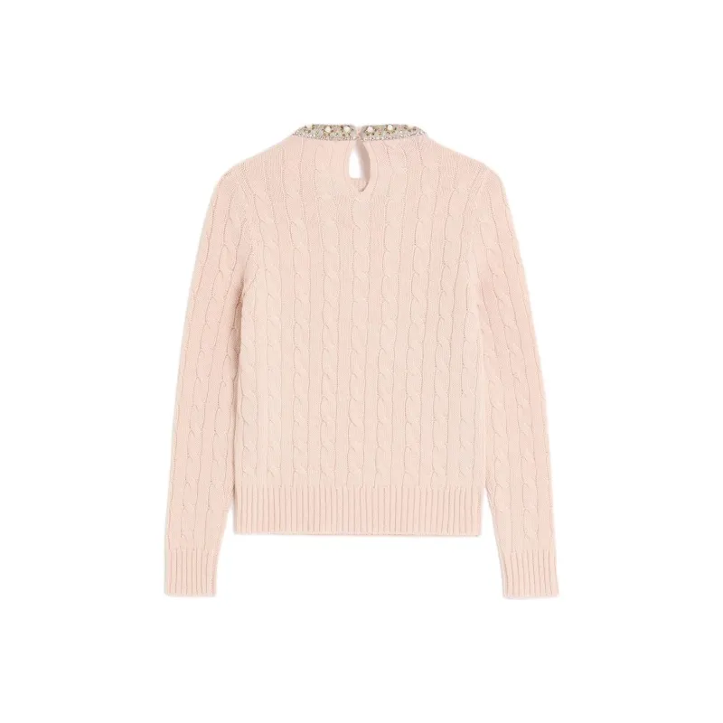 Valentino SS25 Sweater Women's Pink-1