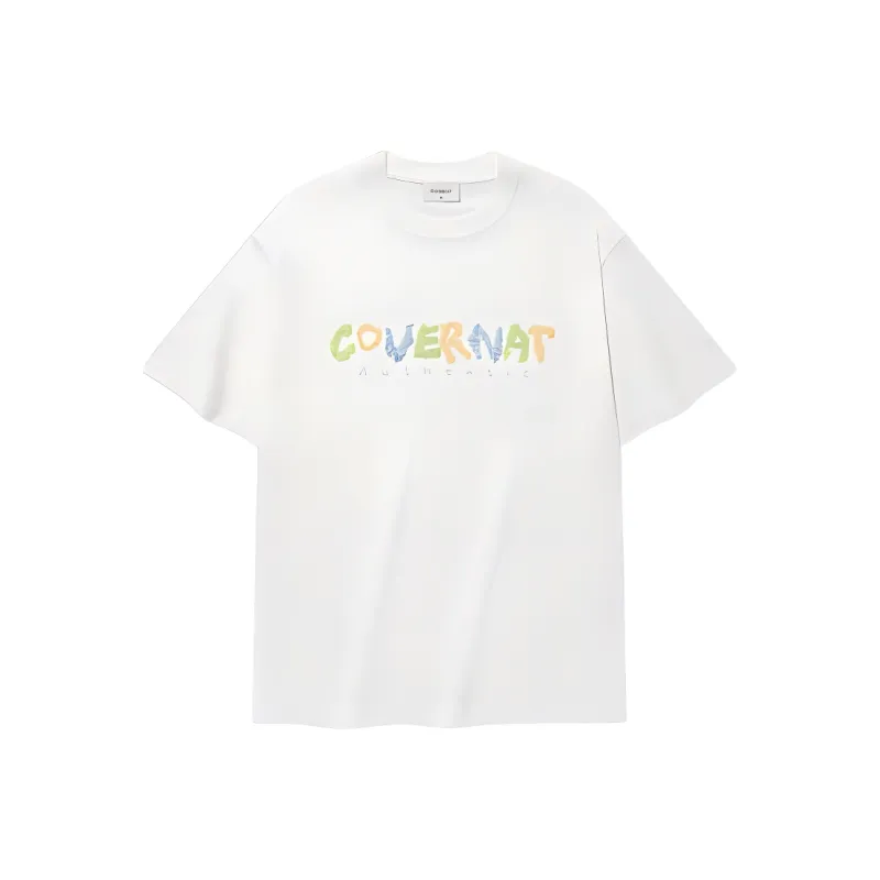 COVERNAT T Shirts Unisex White-0
