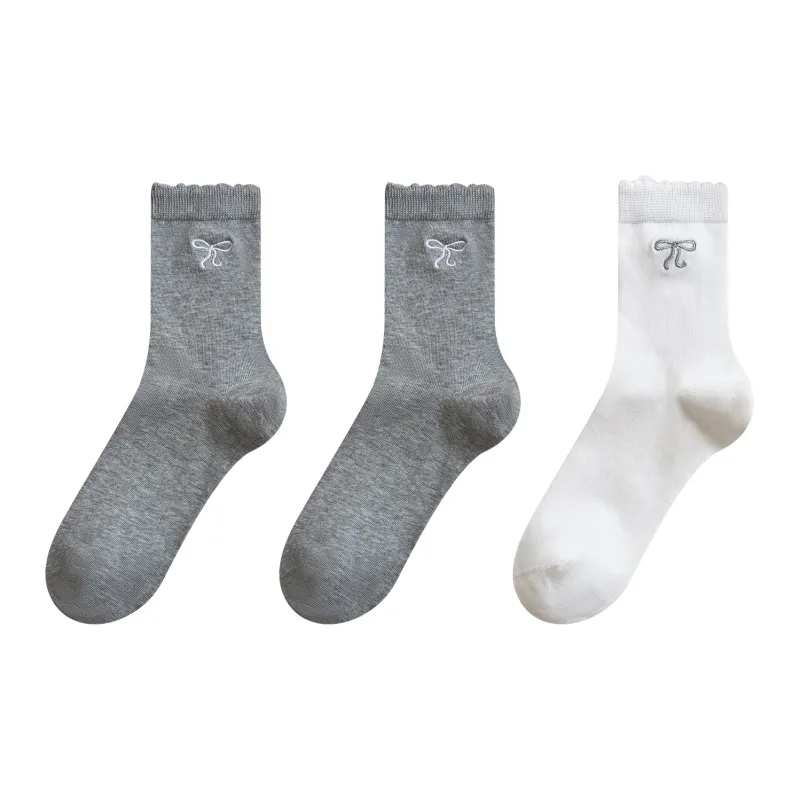 XXLLG Mid Calf Socks Women's Combo Set-9