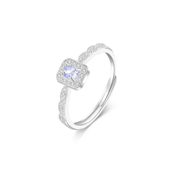 Lao Feng Xiang Tanzanites Rings Women's