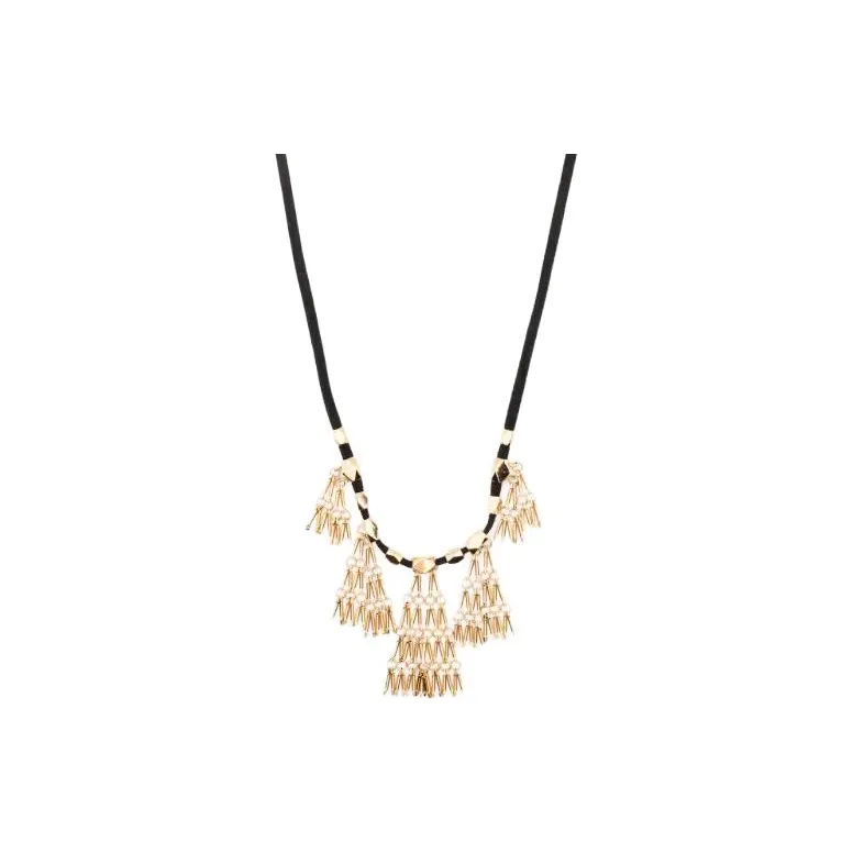ISABEL MARANT Brass Necklaces Women's Black-0
