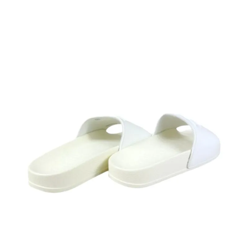 PINKO Abrasion Resistant Slide Slippers Women's White-3