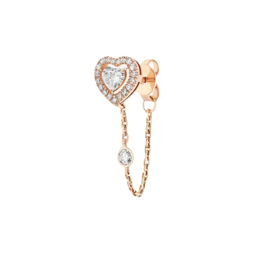 MESSIKA Diamond Earrings Women's Rose Gold