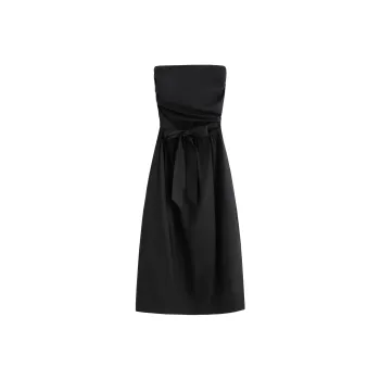 FANSILANEN Slip Dresses Women's Crystal Stone Black