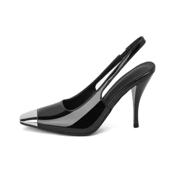 Rongcheng Shoe King High Heels 9cm Women's Black