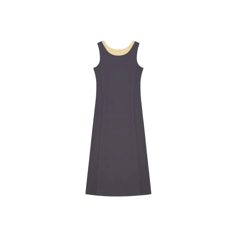 Smiley X Teenie Weenie Slip Dresses Women's Dark Gray-1