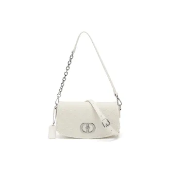 SEPTWOLVES PU Crossbody Bag, Shoulder Bag Women's Ecru