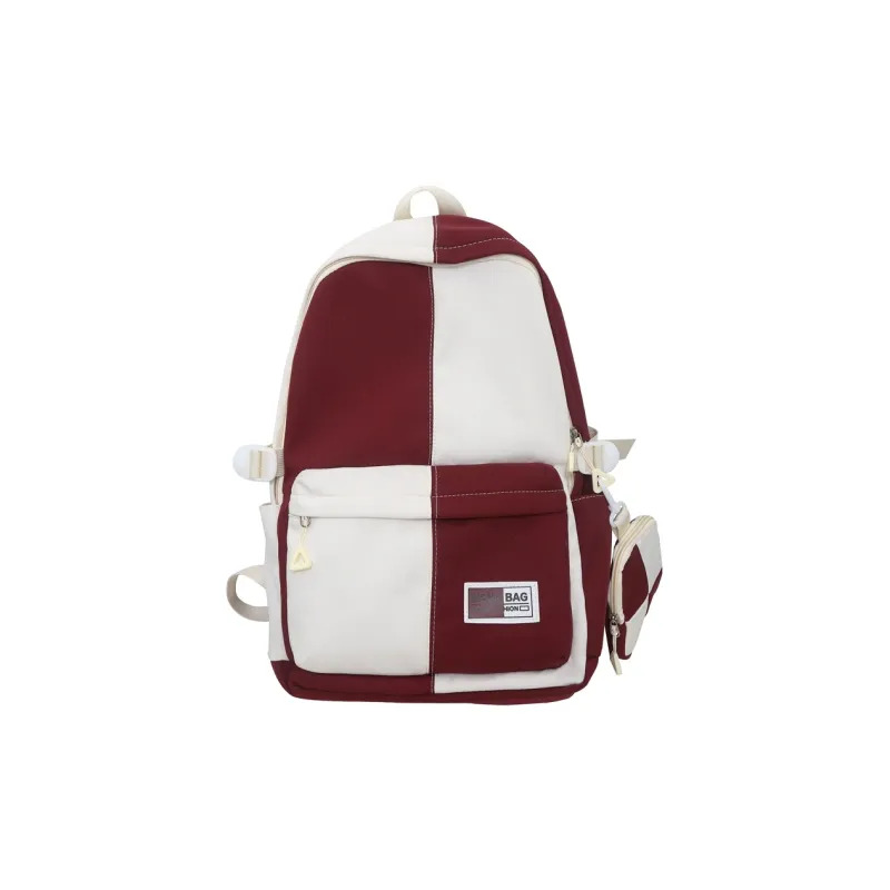Wolfhorse Nylon Backpack Unisex Multicolor-28