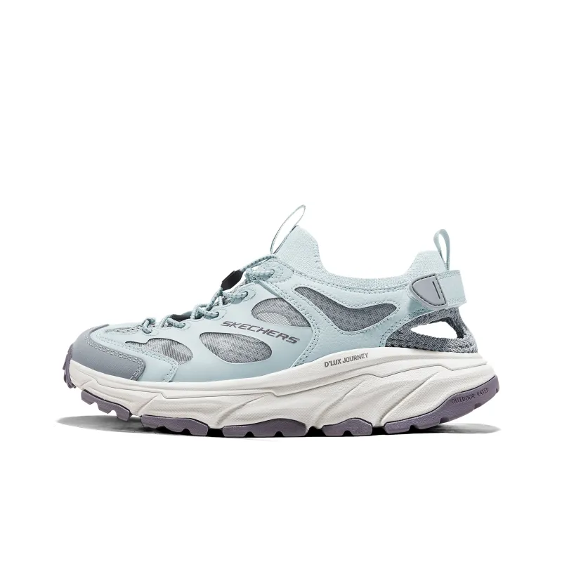 Skechers OUTDOOR Slip Resistant River Trekking Shoes Women's Blue-0