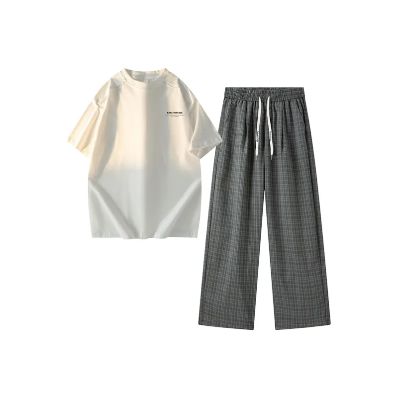 FAKE VINTAGE Casual Sportswear Unisex-5