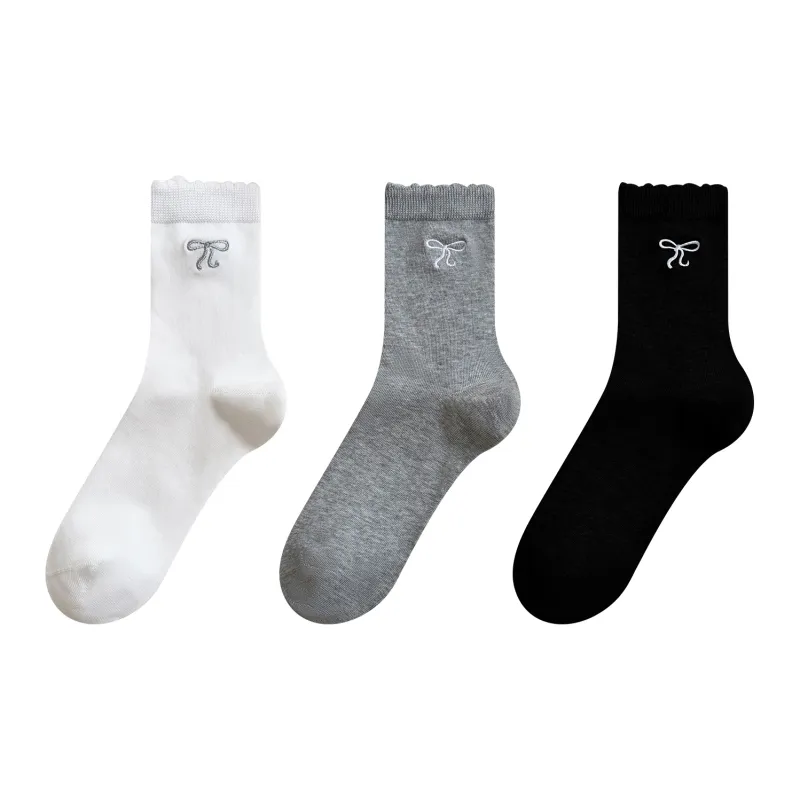 XXLLG Mid Calf Socks Women's Combo Set-11