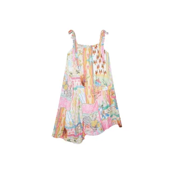 ELF SACK Slip Dresses Women's Fox Print