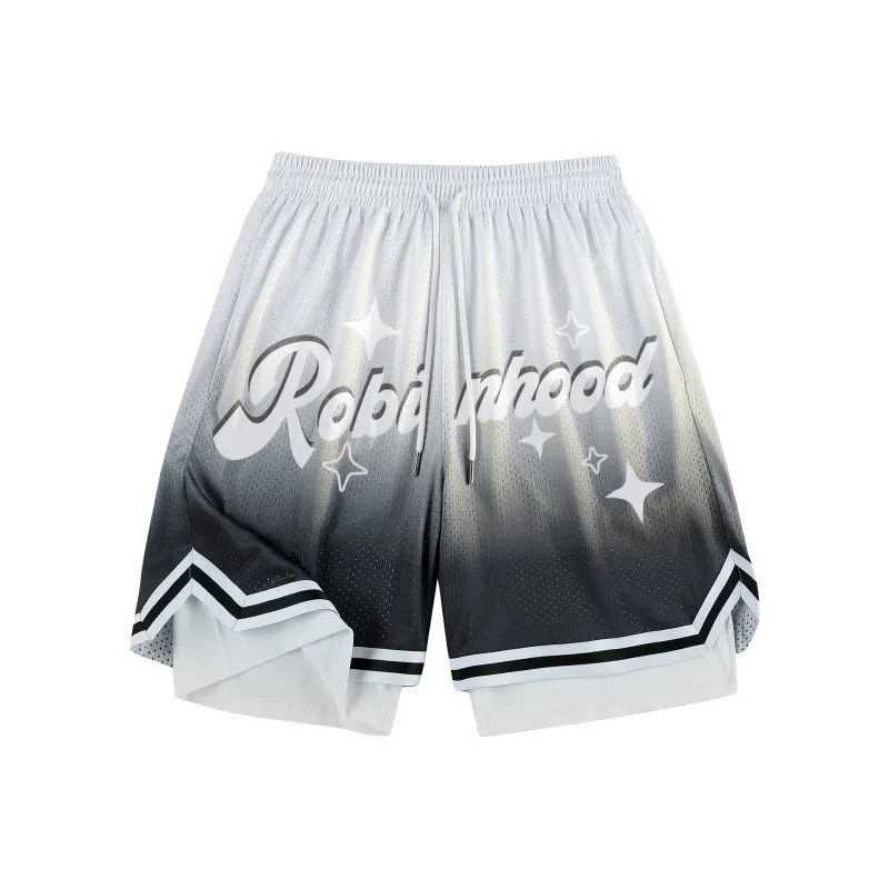 ROBINHOOD Basketball Shorts Unisex-15