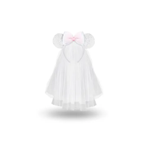 Disney Minnie Series Polyester Headbands Women's Pink/Blue