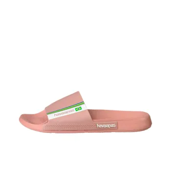 Havaianas Abrasion Resistant Slide Slippers Unisex Peach