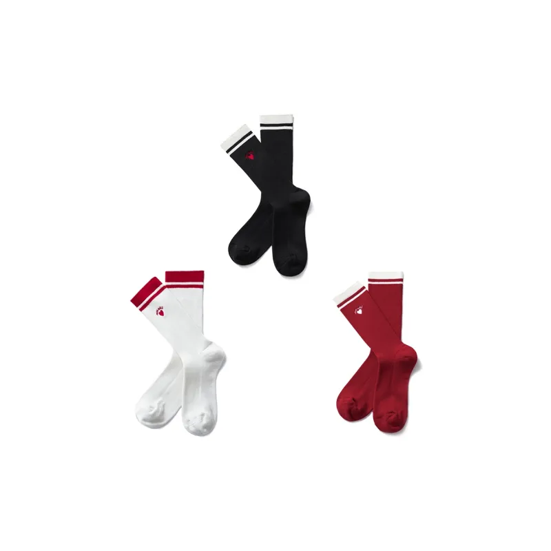 Under The Boots Mid Calf Socks Unisex 3 Pack-2