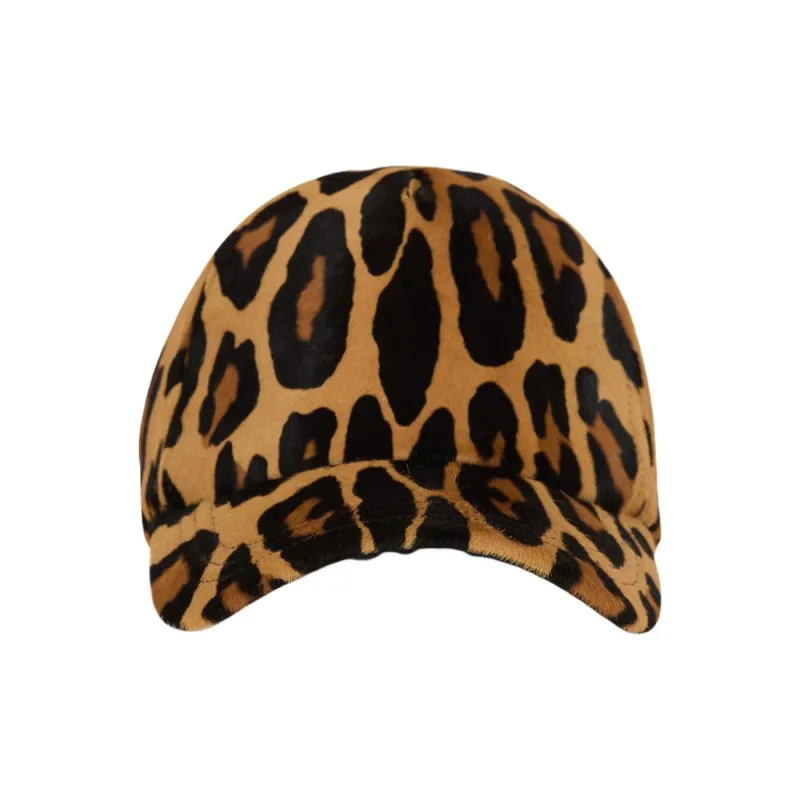 BALMAIN Leopard print Cap-0
