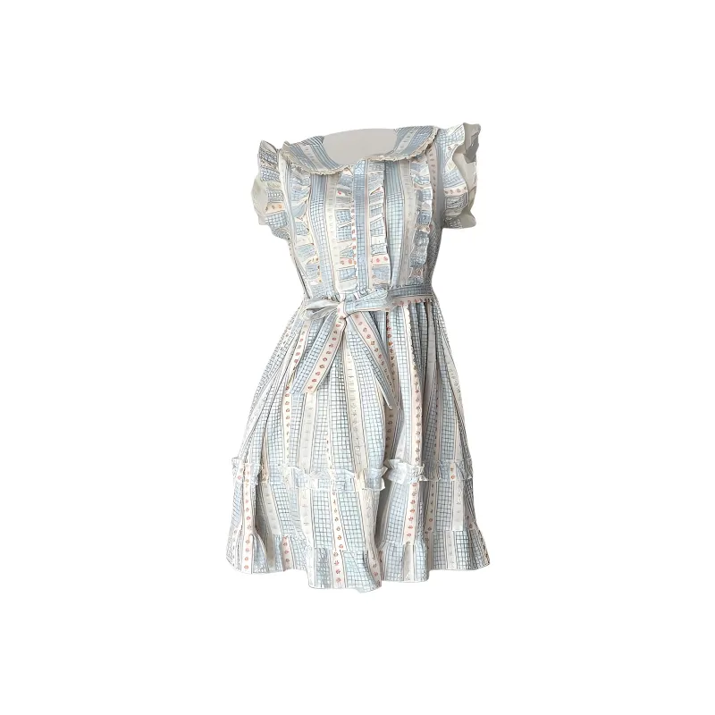 IQC Sleeveless Dresses Women's Mint Summer-0