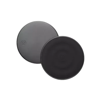 Lululemon Fitness Equipment Black Gray EVA, Nylon Unisex Diameter 18CM