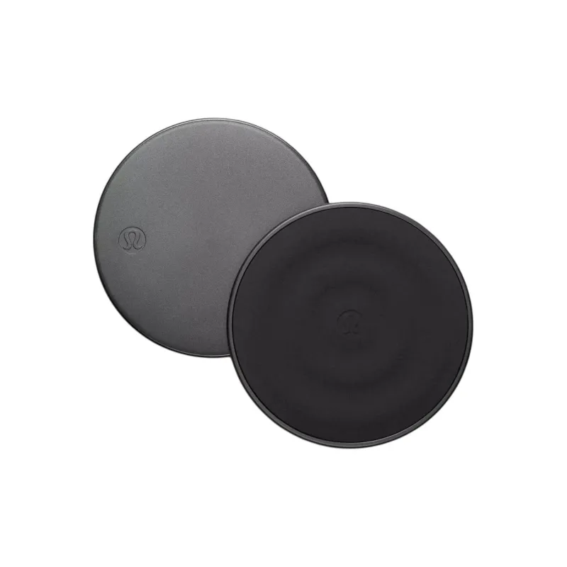 Lululemon Fitness Equipment Black Gray EVA, Nylon Unisex Diameter 18CM-0