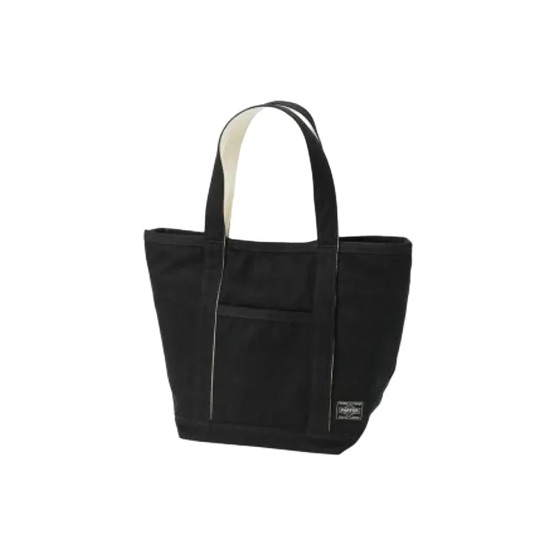 PORTER Canvas Bag, Tote Bag, Shopping Bag, Handbag Women's Black-0
