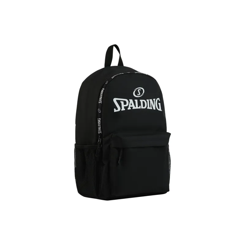 SPALDING Polyester Backpack Unisex Black White-1