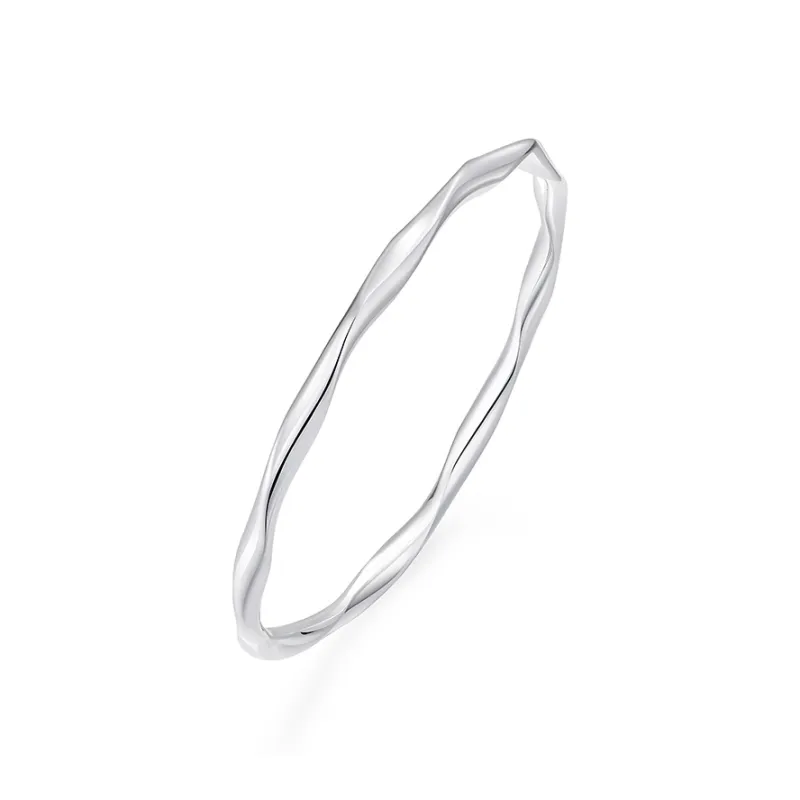 Wylyp 999 Fine Silver Bangles Women's-0