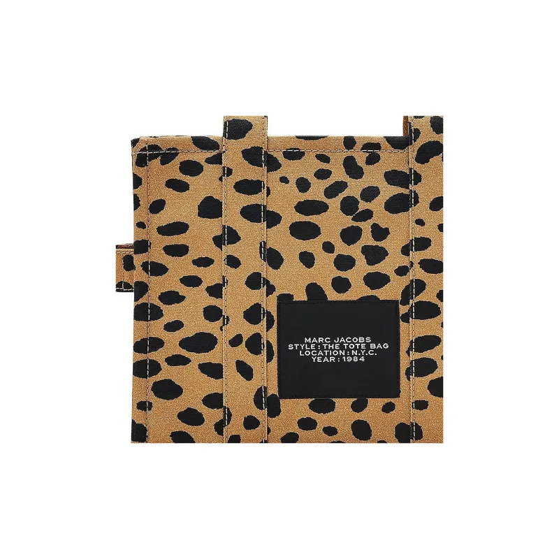 MARC JACOBS The Medium Tote Cheetah Black Leo-3