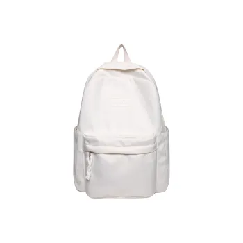 Vack Nylon Backpack Unisex White/Black/Green/Blue/Pink
