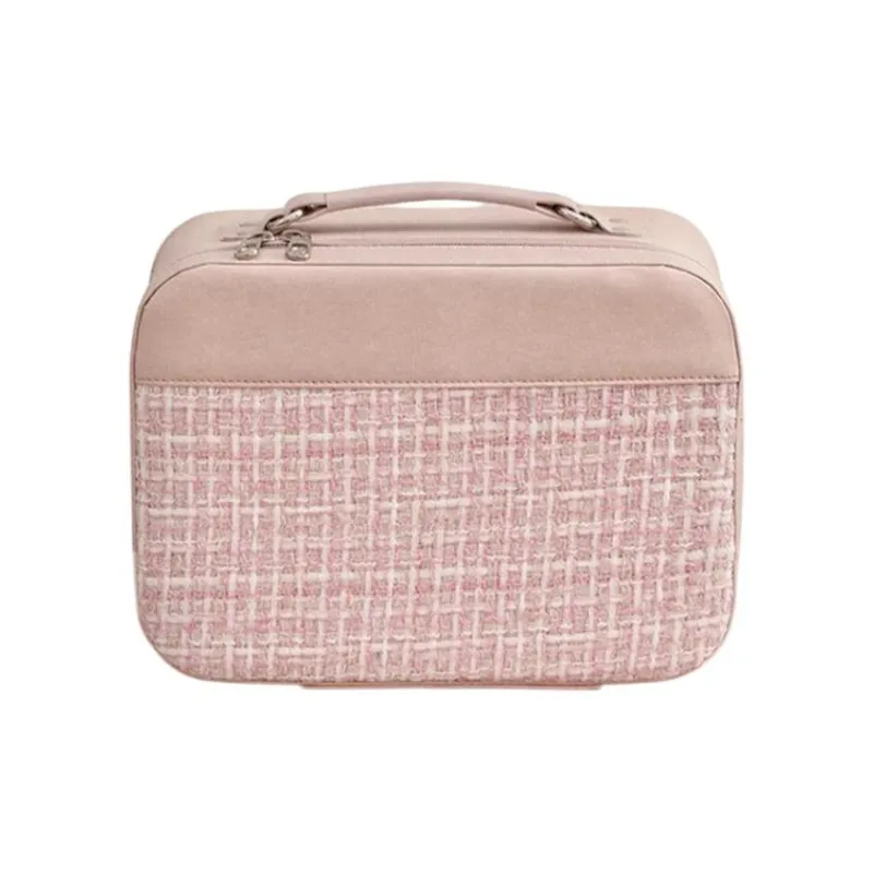 Gentle Welcome Chanel Inspired Portable Instagram Premium Style Makeup Bags-5