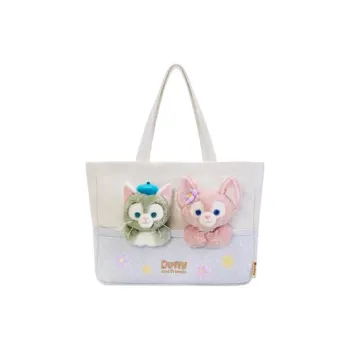 Disney Fabric Made Of Polyurethane Tote Bag, Shopping Bag, Handbag Regular Women's White
