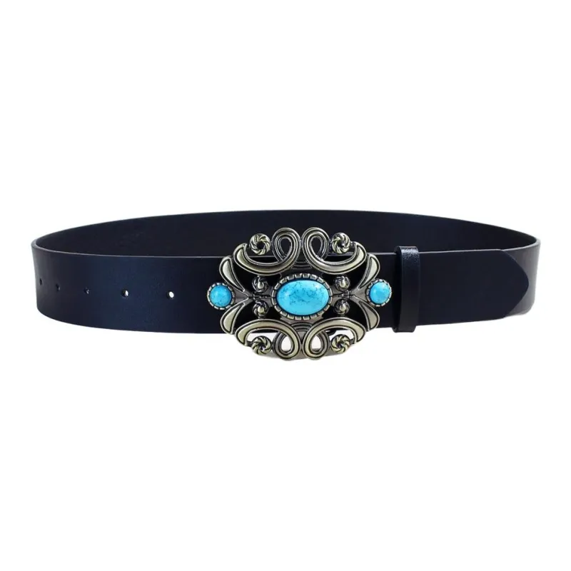 JEANSWEST PU Leather Belts Women's 3.8CM-2