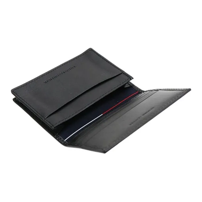 Tommy Hilfiger Leather Card Holder Men's Black-6