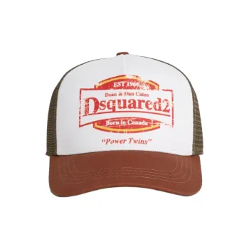 DSQUARED 2 Logo print Trucker Cap
