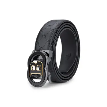 Yalu Cow Leather Belts Men's Width 3.5CM