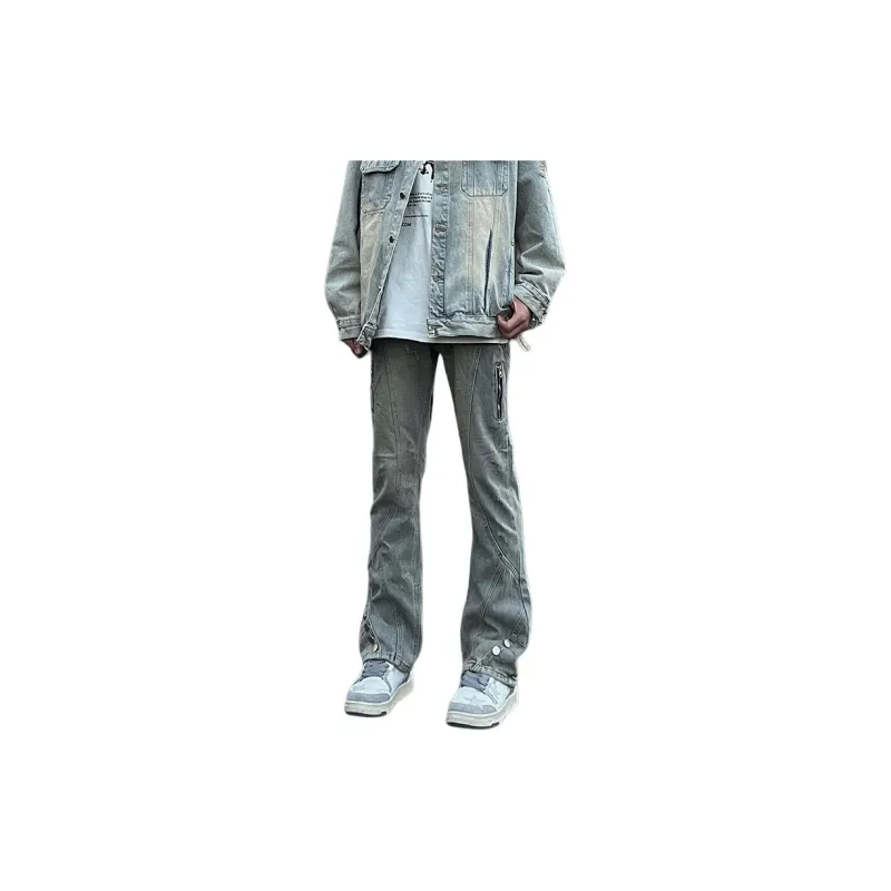 RASHOMONG Jeans Unisex Yellow Mud-1